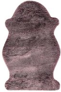 Kusový koberec Samba 495 Mauve tvar kožušiny 55 × 85 cm - Koberec