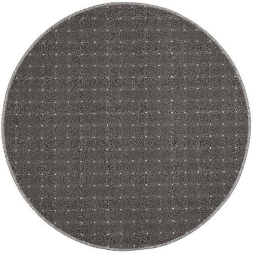 Kusový koberec Udinese hnědý kruh 67 × 67 o cm - Carpet - Main image