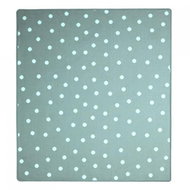 Kusový dětský koberec Puntík mint čtverec 250 × 250 cm - Koberec