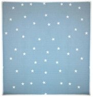 Kusový dětský koberec Hvězdičky modré čtverec 60 × 60 cm - Koberec