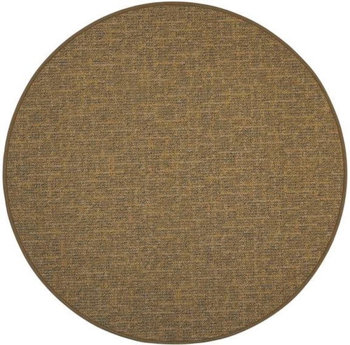 Kusový koberec Alassio zlatohnědý kruh 250 × 250 o cm - Koberec - Main image