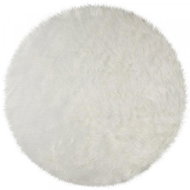 Kusový koberec Faux Fur Sheepskin Ivory kruh 120 × 120 o cm - Koberec