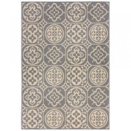 Kusový koberec Florence Alfresco Tile Grey 80 × 300 cm - Koberec