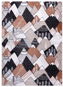 Detský kusový koberec Fun Mountains cream 140 × 190 cm - Koberec