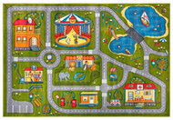 Dětský koberec New Adventures 105298 Green 200 × 290 cm - Koberec