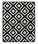 Kusový koberec Hamla 105477 Black Cream - Koberec