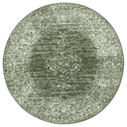 Kusový koberec Gloria 105519 Green kruh 160 × 160 o cm - Koberec - Main image