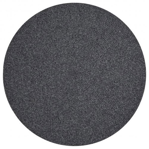 Kusový koberec Braided 105550 Dark Grey kruh 200 × 200 o cm - Koberec - Main image