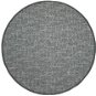Kusový koberec Alassio sivý kruh - Koberec