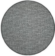 Kusový koberec Alassio sivý kruh - Koberec