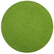 Kusový koberec Color shaggy zelený kruh 400 × 400 o cm - Koberec