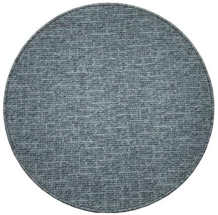 Kusový koberec Alassio modrošedý kulatý 200 × 200 o cm - Koberec - Main image