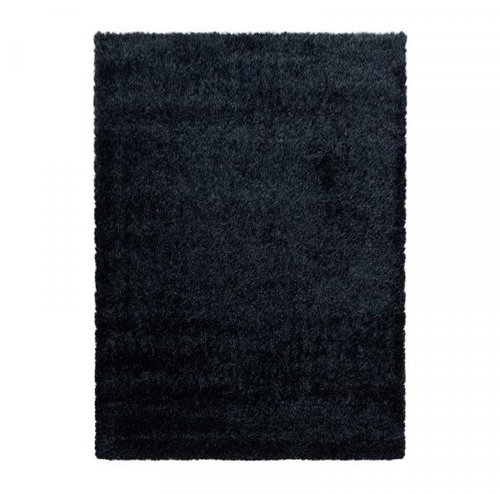 Kusový koberec Brilliant Shaggy 4200 Black 240 × 340 cm - Koberec - Main image