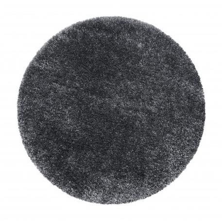 Kusový koberec Brilliant Shaggy 4200 Grey kruh 80 × 80 o cm - Koberec - Main image