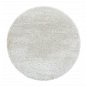 Kusový koberec Brilliant Shaggy 4200 Natur kruh 80 × 80 o cm - Koberec