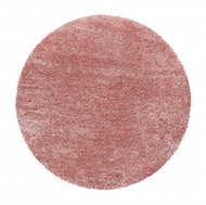 Kusový koberec Brilliant Shaggy 4200 Rose kruh 120 × 120 o cm - Koberec