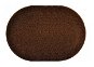 Kusový hnědý koberec Eton ovál - Koberec