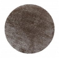 Kusový koberec Brilliant Shaggy 4200 Taupe kruh - Koberec