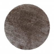 Kusový koberec Brilliant Shaggy 4200 Taupe kruh 160 × 160 o cm - Koberec