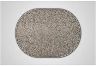 Kusový šedý koberec Eton ovál - Koberec