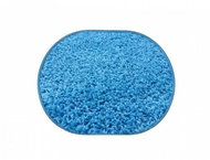 Kusový koberec Color shaggy modrý ovál 120 × 160 cm - Koberec