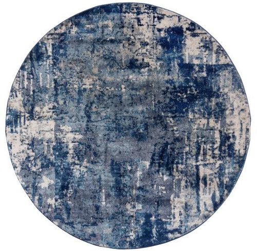 Kusový koberec Cocktail Wonderlust Dark-blue kruh 160 × 160 o cm - Koberec - Main image