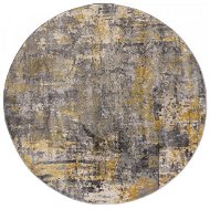 Kusový koberec Cocktail Wonderlust Grey/Ochre kruh 160 × 160 o cm - Koberec