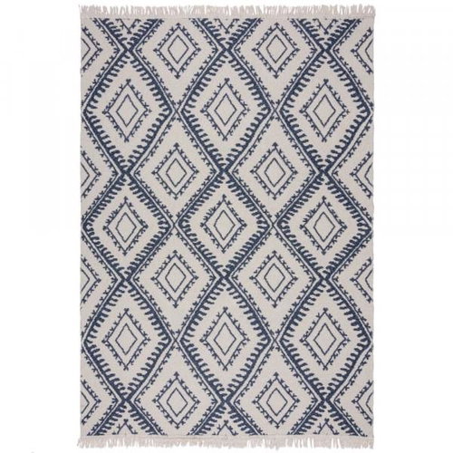 Kusový koberec Deuce Alix Recycled Rug Navy 80 × 150 cm - Koberec - Main image