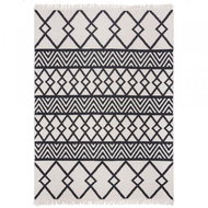 Kusový koberec Deuce Teo Recycled Rug Black 80 × 150 cm - Koberec