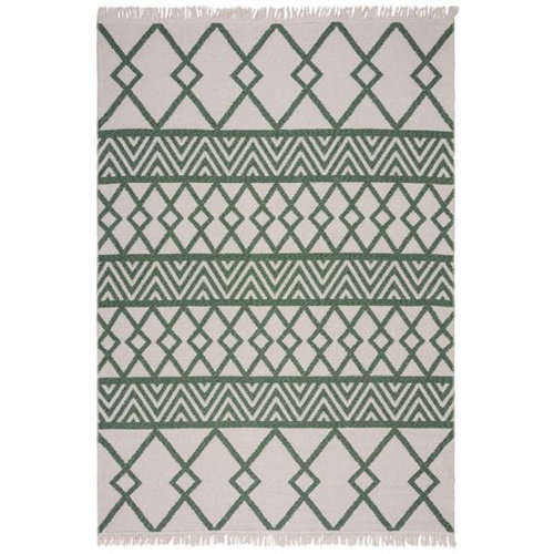 Kusový koberec Deuce Teo Recycled Rug Green 160 × 230 cm - Koberec - Main image