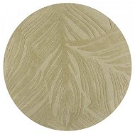 Kusový koberec Solace Lino Leaf Sage kruh 160 × 160 cm - Koberec