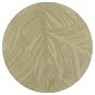 Kusový koberec Solace Lino Leaf Sage kruh 160 × 160 cm - Koberec