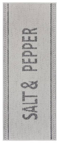 Běhoun Cucina Salt & Pepper 105626 Cream Grey 62 × 150 cm - Koberec - Main image