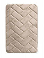 Protišmyková kúpeľňová predložka 3D 7288 beige 50 × 80 cm - Kúpeľňová predložka