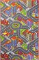 Dětský kusový koberec silnice Big City 140 × 200 cm - Koberec