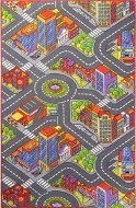 Dětský kusový koberec silnice Big City 140 × 200 cm - Koberec