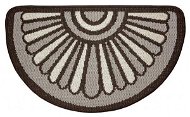 Protiskluzová rohožka Weave 105252 Taupe Brown Cream 50 × 80 cm - Rohožka