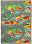 Hrací koberec pre deti cesta Little Village 140 × 200 cm - Koberec