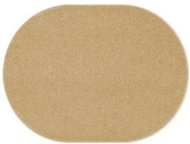 Kusový béžový koberec Eton ovál - Koberec