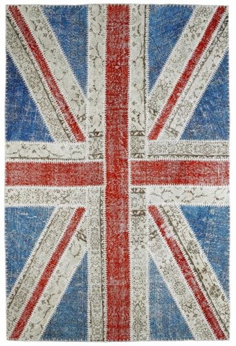 Ručně tkaný kusový koberec Spirit 551 Union Jack 200 × 290 cm - Koberec - Main image