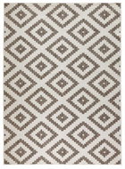 Kusový koberec Twin-Wendeteppiche 103133 braun creme - Koberec