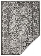 Kusový koberec Twin-Wendeteppiche 103113 schwarz creme 80 × 350 cm - Koberec