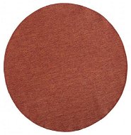 Kusový koberec Twin-Wendeteppiche 103098 terra creme kruh 200 × 200 cm - Koberec