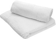ALIZA Hotelová osuška Popcorn 68 × 135 cm bílá - Bath Towel