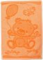 Profod dětský ručník Bebé medvídek oranžový 30 × 50 cm - Ručník