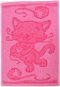 Uterák Profod detský uterák Bebé mačička ružový 30 × 50 cm - Ručník