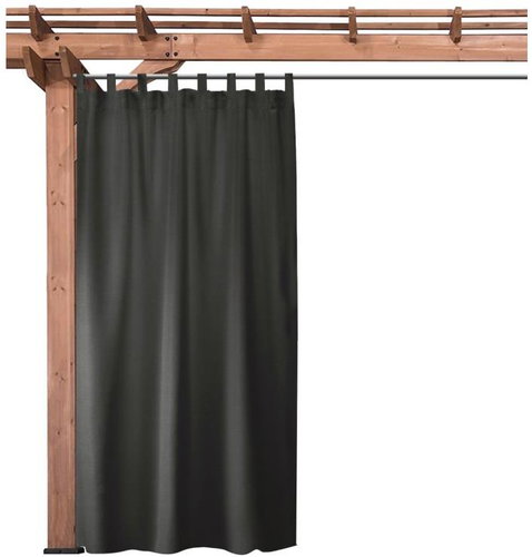 MyBestHome Santiago dark grey 155 × 240 cm, 1 piece - Drape - Main image