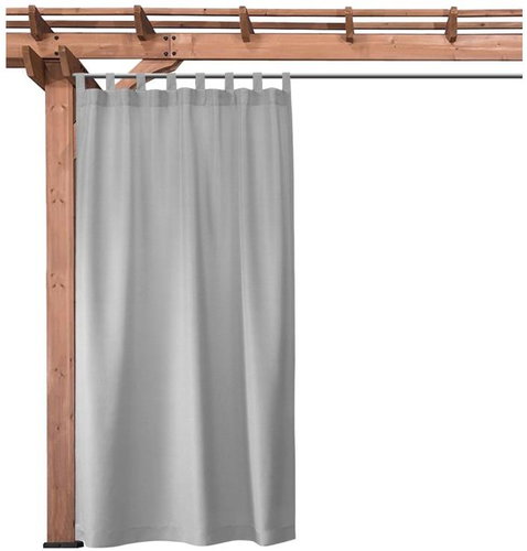 MyBestHome Santiago light grey 155 × 200 cm, 1 piece - Drape - Main image