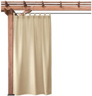 MyBestHome Santiago light beige 155 × 220 cm, 1 piece - Drape