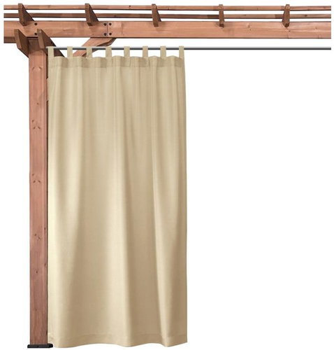 MyBestHome Santiago light beige 155 × 240 cm, 1 piece - Drape - Main image